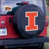 Holland Bar Stool Co 37 x 12.5 Illinois Tire Cover TCH1IlliniUBK